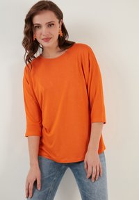 LELA CREW NECK  - Langarmshirt - orange