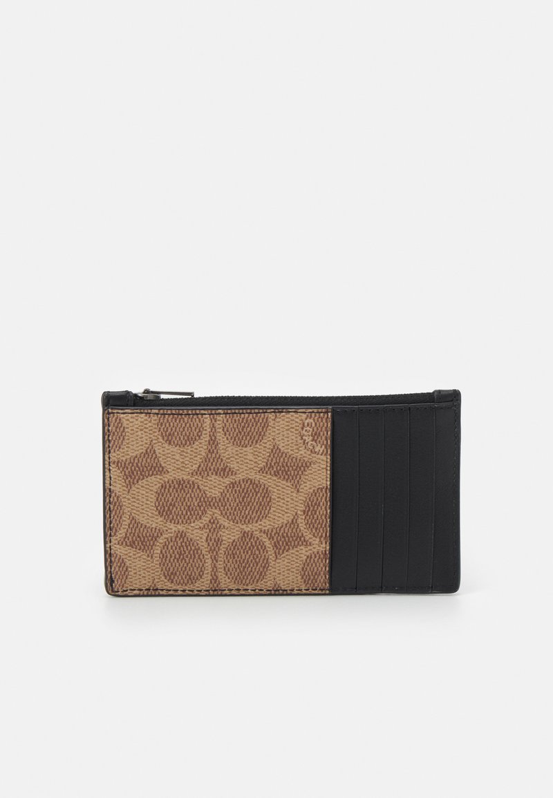 Coach ZIP SIGNATURE UNISEX Wallet khaki/light brown Zalando.de