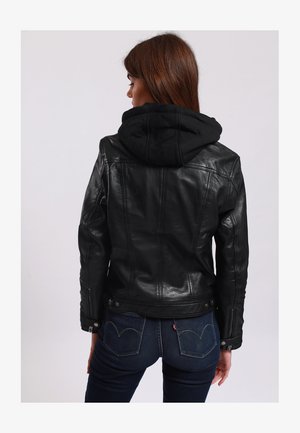Lee Cooper, BAYA - Chaqueta de cuero - black