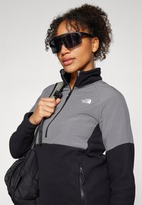 The North Face GLACIER HEAVYWEIGHT 1/2 ZIP - Fleecegenser - black/smoked pearl/anthracite grey