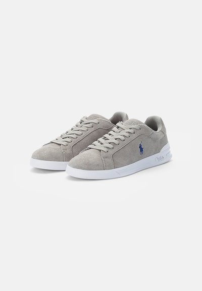 Polo Ralph Lauren HERITAGE COURT II SUEDE SNEAKER - Αθλητικά παπούτσια - soft grey/heritage royal pp