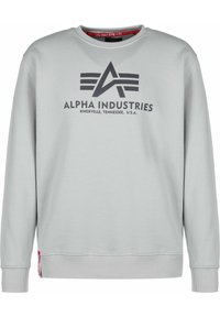 Alpha Industries - Sweatshirt - pastel grey Miniatyrbild 1