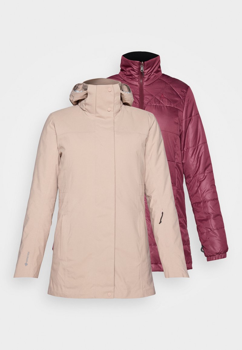 Schöffel Outdoorjas donkerroze