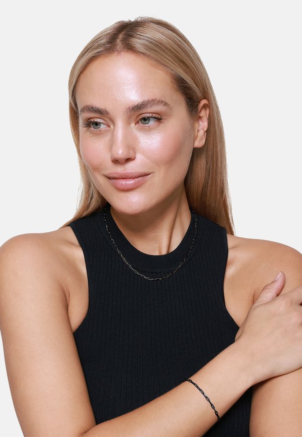 LANA SET - Halskette - schwarz