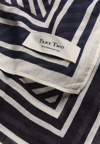 Part Two PHI SC - Sjal / Tørklæder - dark navy stripe