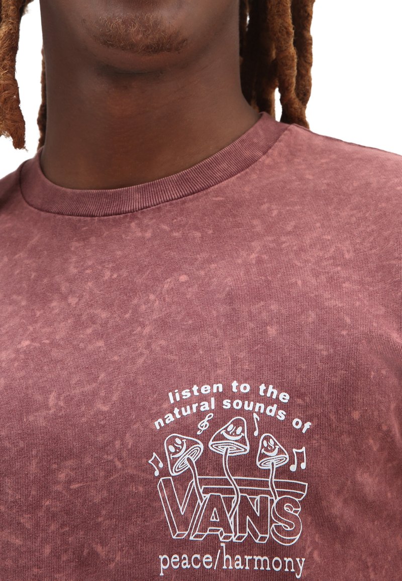 Vans Camiseta estampada - bordeaux