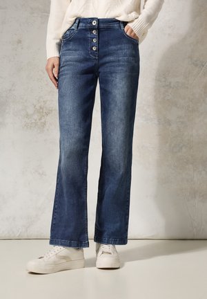 Jean droit - blue denim