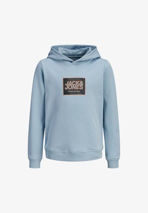 Pulover s kapuco - blau