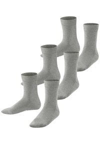 FALKE - FAMILY 3-PACK-MIX - Sukat - light grey Pienoiskuva 1