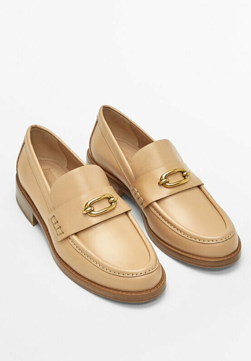 Damen Halbschuhe | Massimo Dutti Business-Slipper camel - XC00756 Damen Halbschuhe | Massimo Dutti Business-Slipper camel - XC00756
