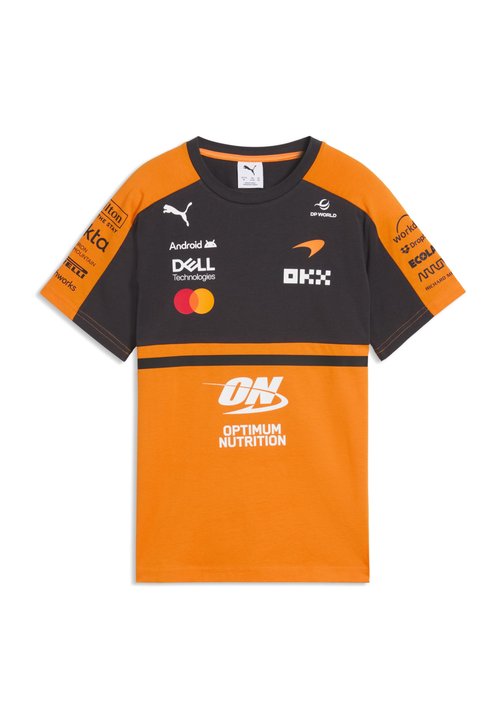 PUMA X MCLAREN RACING REPLICA T-SHIRT UNISEX - Print T-shirt - papaya — photo 4