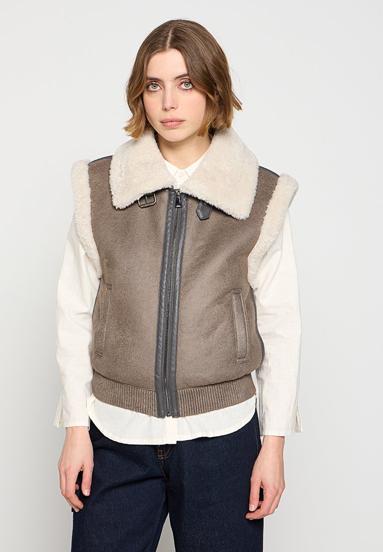 Oakwood Bodywarmer taupe