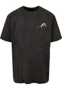 Merchcode LOVE BIRDS - T-shirts med print - black