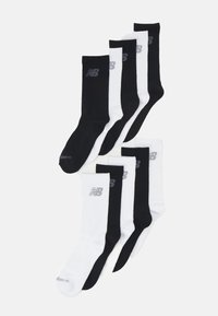 New Balance - CUSHIONED CREW SOCKS UNISEX 10 PACK - Sportinės kojinės - black/white Miniatiūros vaizdas 1