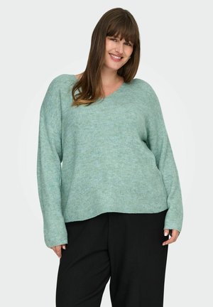 CARCAMILLA V-NECK PULLOVER NOOS - Pullover - blue surf