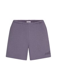 Paarse shorts met elastische taille van zacht materiaal, met een simpel ontwerp en een klein O'Neill-logo geborduurd op de onderzijde van de voorkant.