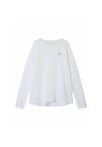 Name it MIT GLITZER - Maglietta a manica lunga - bright white