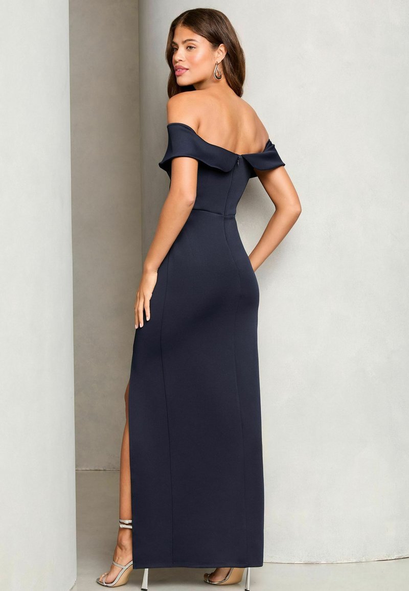 Bardot Dress Lipsy Blue Maxi Dress Blue Sequin Lipsy Sequin Top Bardot Fishtail Maxi Dress Fishtail