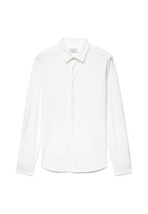 Calliope, CAMICIA TINTA UNITA - Shirt - bianco ottico