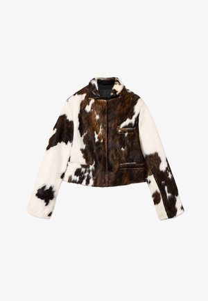 AllSaints, APTON DAPPLE - Nahkatakki - cow print