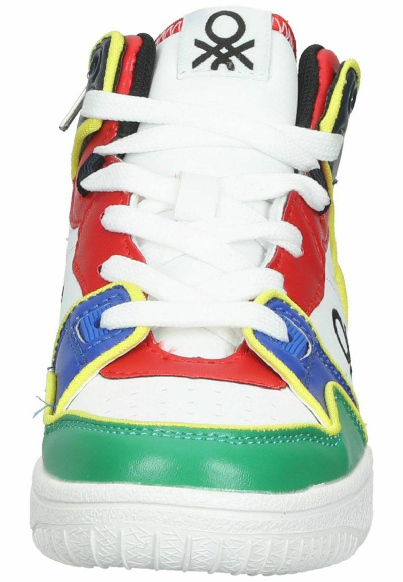Kinder Sneaker low | Benetton Sneaker high white blue/mehrfarbig - KI34451 Kinder Sneaker low | Benetton Sneaker high white blue/mehrfarbig - KI34451