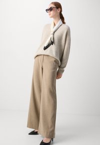 Mos Mosh ENYA - Tygbyxor - light brown