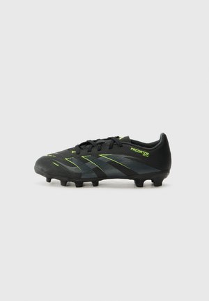 PREDATOR LEAGUE UNISEX - Tvarované kopačky so štupľami - core black/carbon/lucid lemon