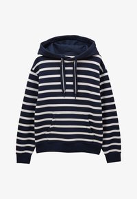 Ikke valgt, navy cream striped
