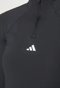 adidas Performance TECHFIT COLD.RDY 1/4 ZIP LONG SLEEVE - Pitkähihainen paita - black