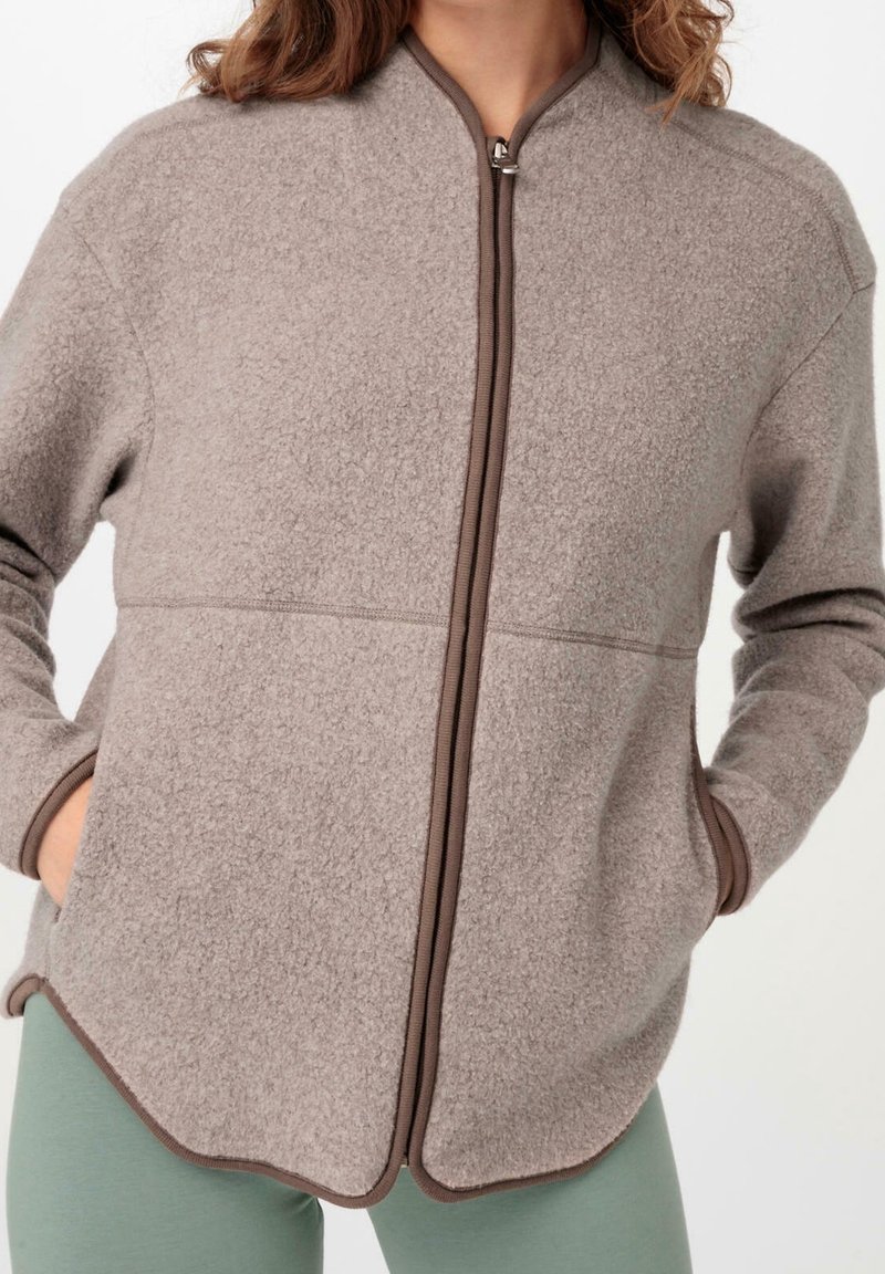 hessnatur Fleecová bunda - beige