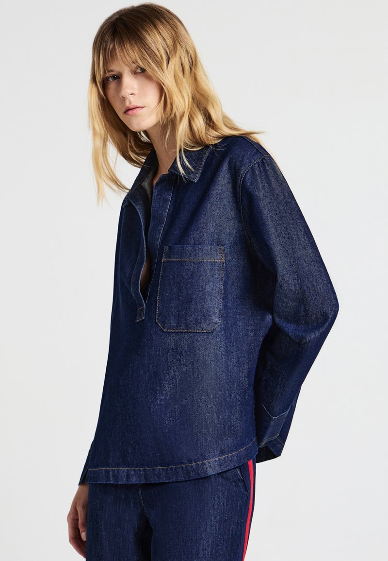 Calliope Poloshirt - blu denim scuro