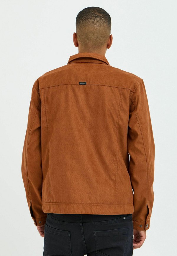 BHJacket - Faux leather jacket - toffee3