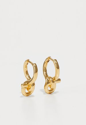 Otiumberg TIED HOOPS - Ohrringe - yellow gold-coloured