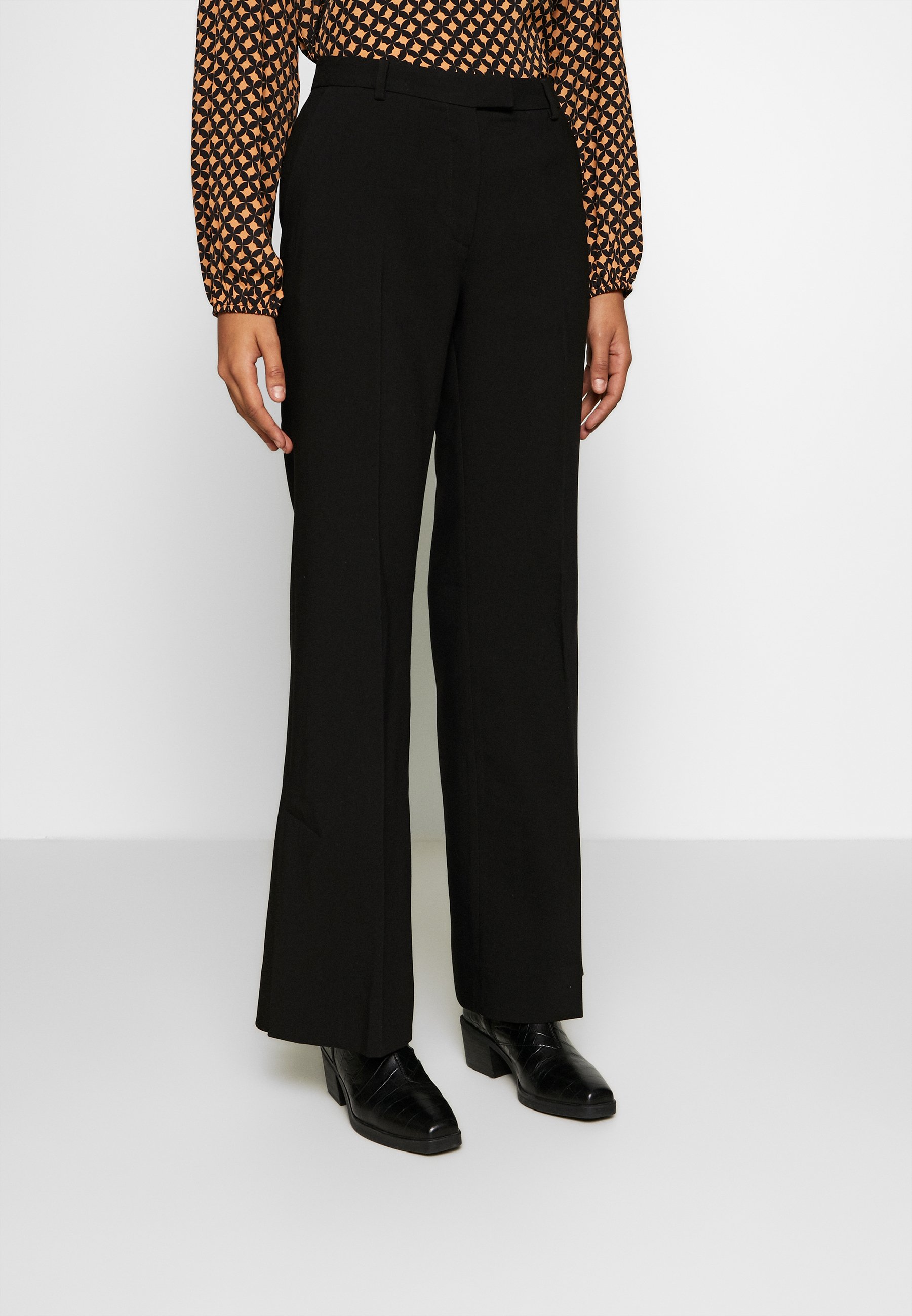 Second Female HONNY TROUSERS Bukse black Zalando.no Black Honny Second Female Dressbukser - Dameklær er billig