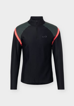 Endless, SUDADERA EPIC LHEE - Maglietta a manica lunga - black/rubi