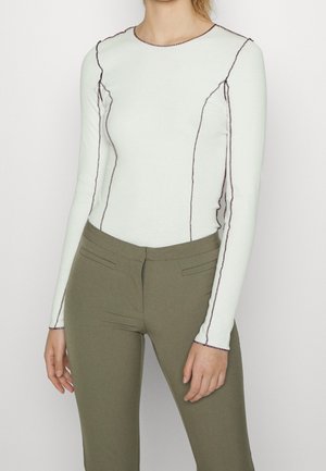 Langarmshirt - white