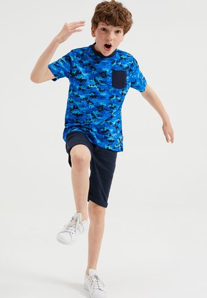 MET DESSIN - T-shirt print - blue