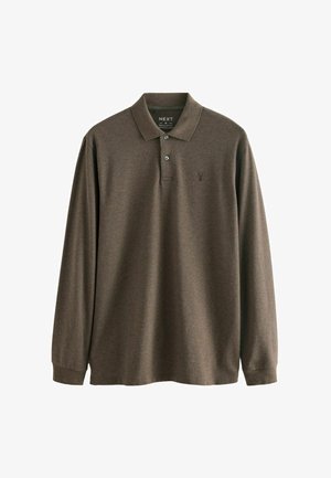 LONG SLEEVE - REGULAR FIT - Pólóing - brown marl