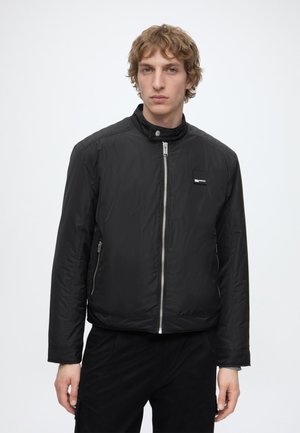 Karl Lagerfeld Jeans BIKER JACKET - Veste mi-saison - black