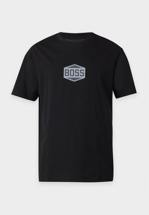 BOSS, T-shirt imprimé - black