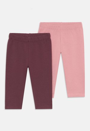 BRUSHED INSIDE BASIC  2 PACK - Legíny – nohavice - dusty lilac
