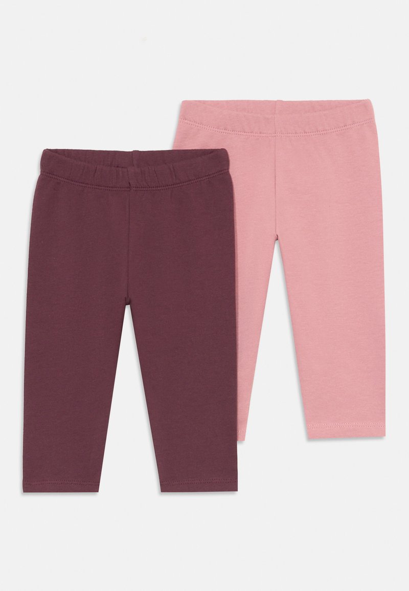 Lindex BRUSHED INSIDE BASIC  2 PACK - Leggings - dusty lilac