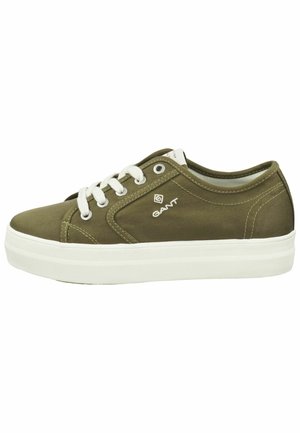 Trainers - dark olive
