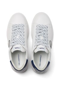 KARL LAGERFELD SNEAKER IKON KAPRI - Sneaker low - white blue
