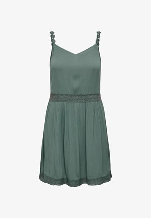 ONLY ONLKARMEN ANNE LIFE DRESS - Robe de jour - balsam green