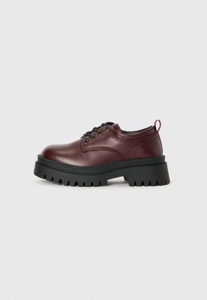 UNISEX - Casual lace-ups - burgandy