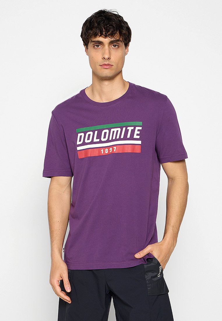 Dolomite T-shirt print paars