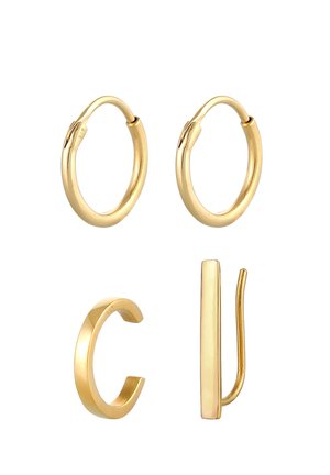 3 PACK MIX - Ohrringe - gold-coloured