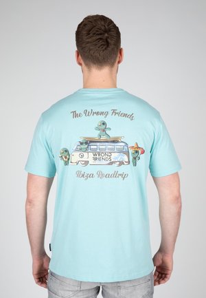 IBIZA  - Print T-shirt - blue