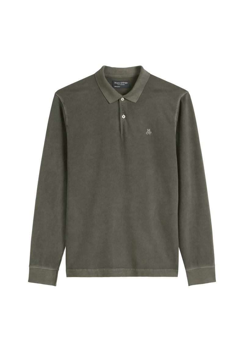 Marc O’Polo Poloshirt donkergrijs gemêleerd Marc O’Polo Poloshirt donkergrijs gemêleerd